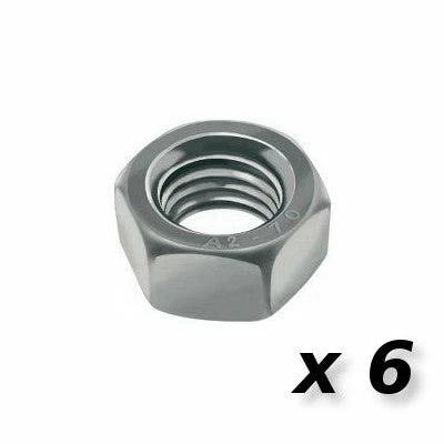 Brandless 6 écrous M5