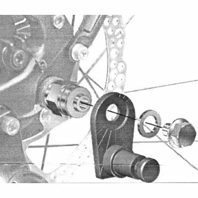 Adaptateur Axe Plein Nexus 3-7-8 Pour Remorque Vélo Croozer – Image 2