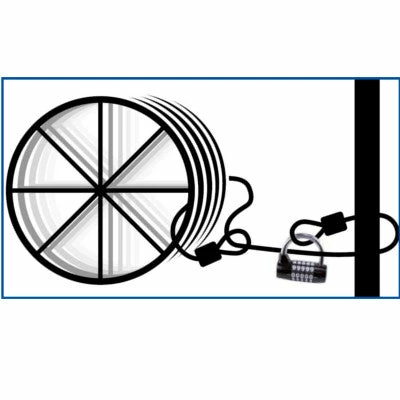 Antivol Cobra 2 Mètres Câble Long ABUS – Image 3