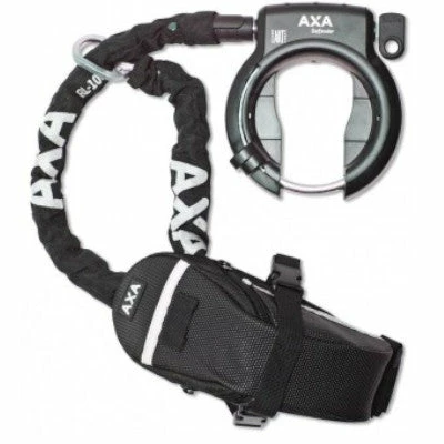 Antivol De Cadre Axa Defender Avec Chaîne Et Sacoche
