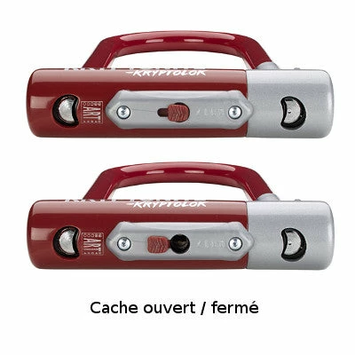 Antivol Vélo Kryptolok Mini 7 Rouge - Kryptonite – Image 2