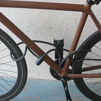 Antivol Vélo Spirale Fixation Sur Cadre 180 Cm X 12 Mm - Oxford – Image 3