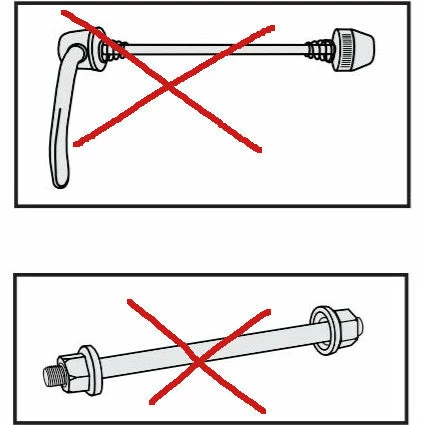 Ballz Axe Traversant 12 Mm Pour Remorque Coho CX Burley – Image 4