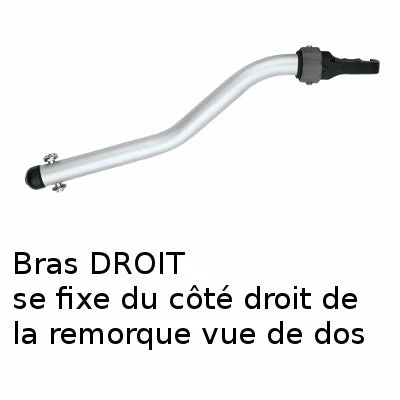 Bras De Fixation Kit Jogging Remorque Vélo Enfants Duo Croozer – Image 2