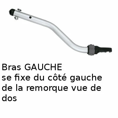 Bras De Fixation Kit Jogging Remorque Vélo Enfants Duo Croozer – Image 3