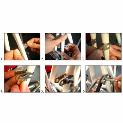 Colliers De Fixation Porte-bagages Pour Haubans Sans Trous Tubus – Image 4