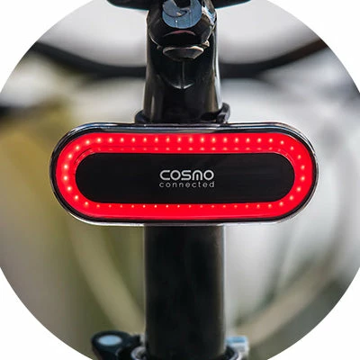 Cosmo Connected Feu Vélo Arrière Connecté Avec Clignotants Cosmo Ride – Image 5