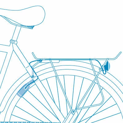 Feu Vélo Sans Piles Reelight Nova Sur Porte-bagages Arrière – Image 3