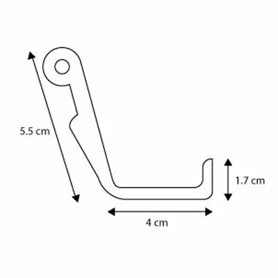 Brandless Fixation Coudée Pour éclairage Avant De Vélo – Image 4