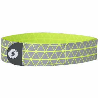 Paire De Bracelets Jaunes Réfléchissants Cyclisme Ryu Wowow – Image 2