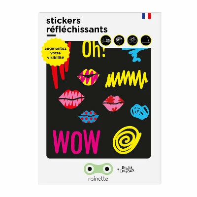Planche De Stickers Réfléchissants Grand Format Rainette – Image 8