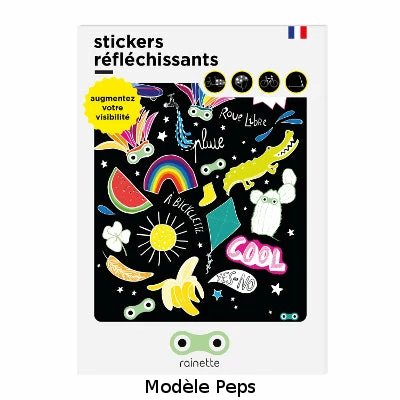 Planche De Stickers Réfléchissants Grand Format Rainette – Image 3