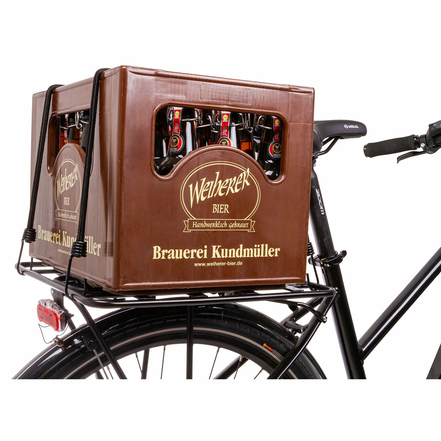 Plaque De Support Sur Porte Bagage Vélo Large M-Wave Racky – Image 4