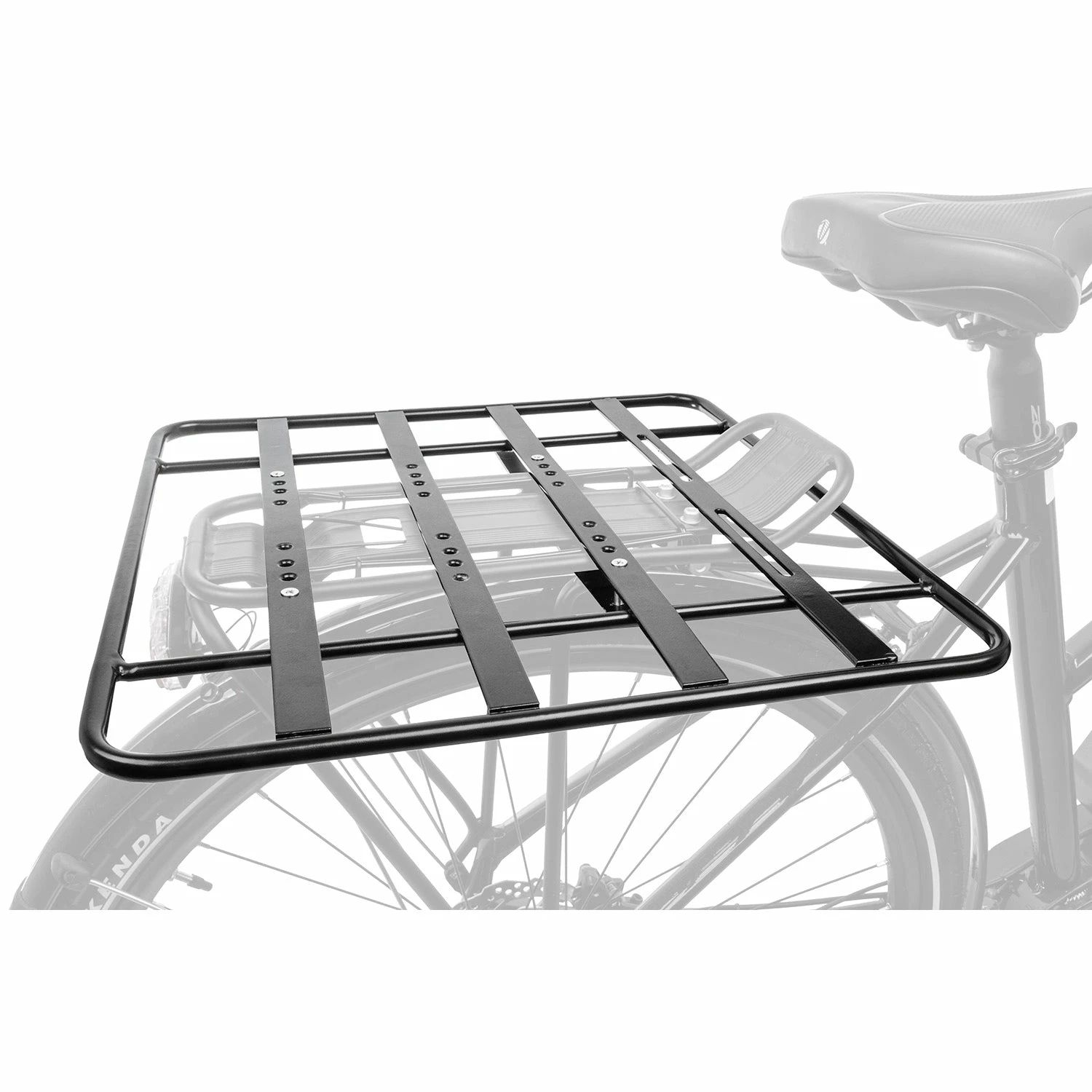 Plaque De Support Sur Porte Bagage Vélo Large M-Wave Racky – Image 10