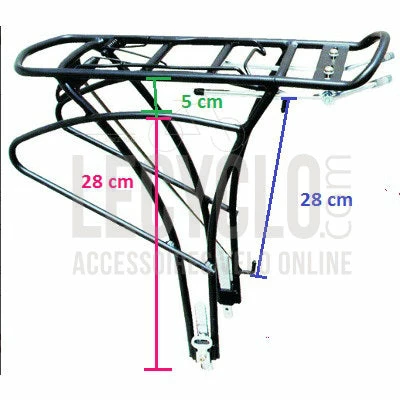Monz Porte Bagage Arrière Pour Vélo De 24 à 28 Pouces – Image 4