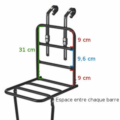 Porte Bagage Avant Large Du Vélo BASIL – Image 4