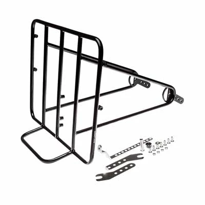 Porte-bagages Avant Noir Pour Vélo Frontière - BLB – Image 5