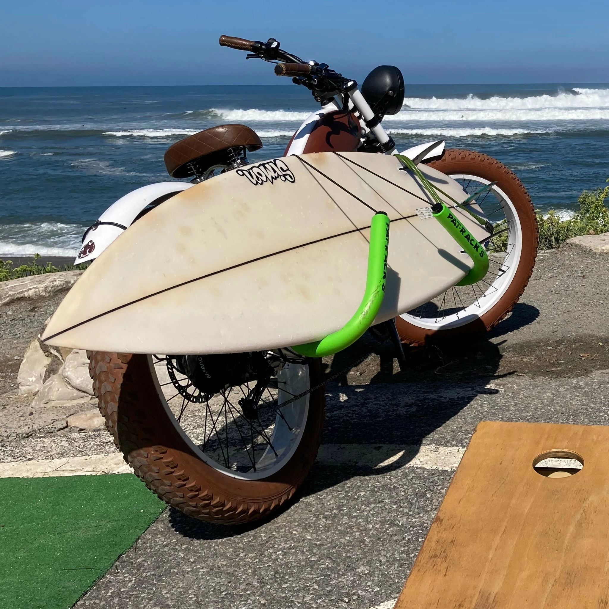 Pat Rack's Porte Planche De Surf Long Pour Vélo Longboard Pat Racks – Image 6
