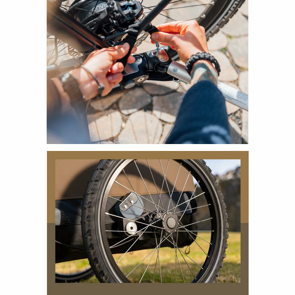 Remorque Vélo Chien Et Chat Enna Croozer 35 Kg – Image 6