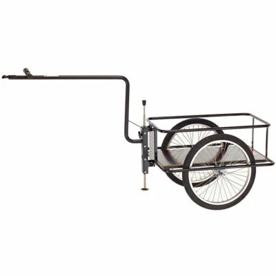 Remorque Der Roland 90L Sur Tige De Selle Avec Béquille