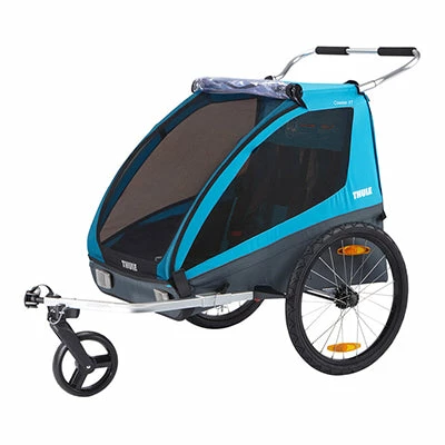 Remorque Poussette 2 Enfants Pour Vélo Thule Chariot Coaster XT