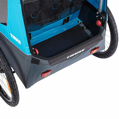 Remorque Poussette 2 Enfants Pour Vélo Thule Chariot Coaster XT – Image 5