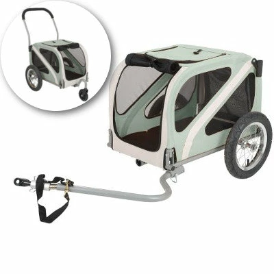 Blue Bird Remorque Vélo Pour Chien Avec Kit Piéton - Monz