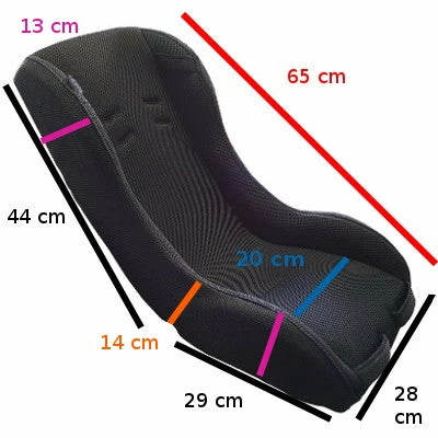 Siège Bébé Coque 7-18 Mois Melia Pour Remorque Vélo Enfant – Image 6