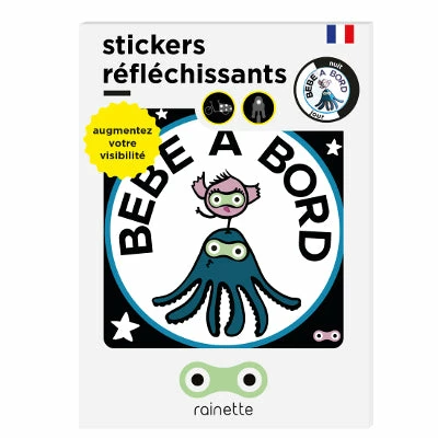 Sticker Réfléchissant Autocollant Vélo Rainette – Image 2