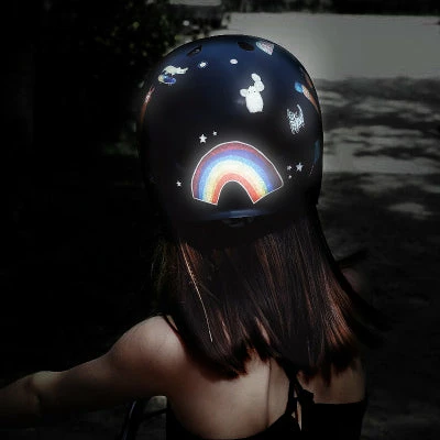 Sticker Réfléchissant Autocollant Vélo Rainette – Image 6