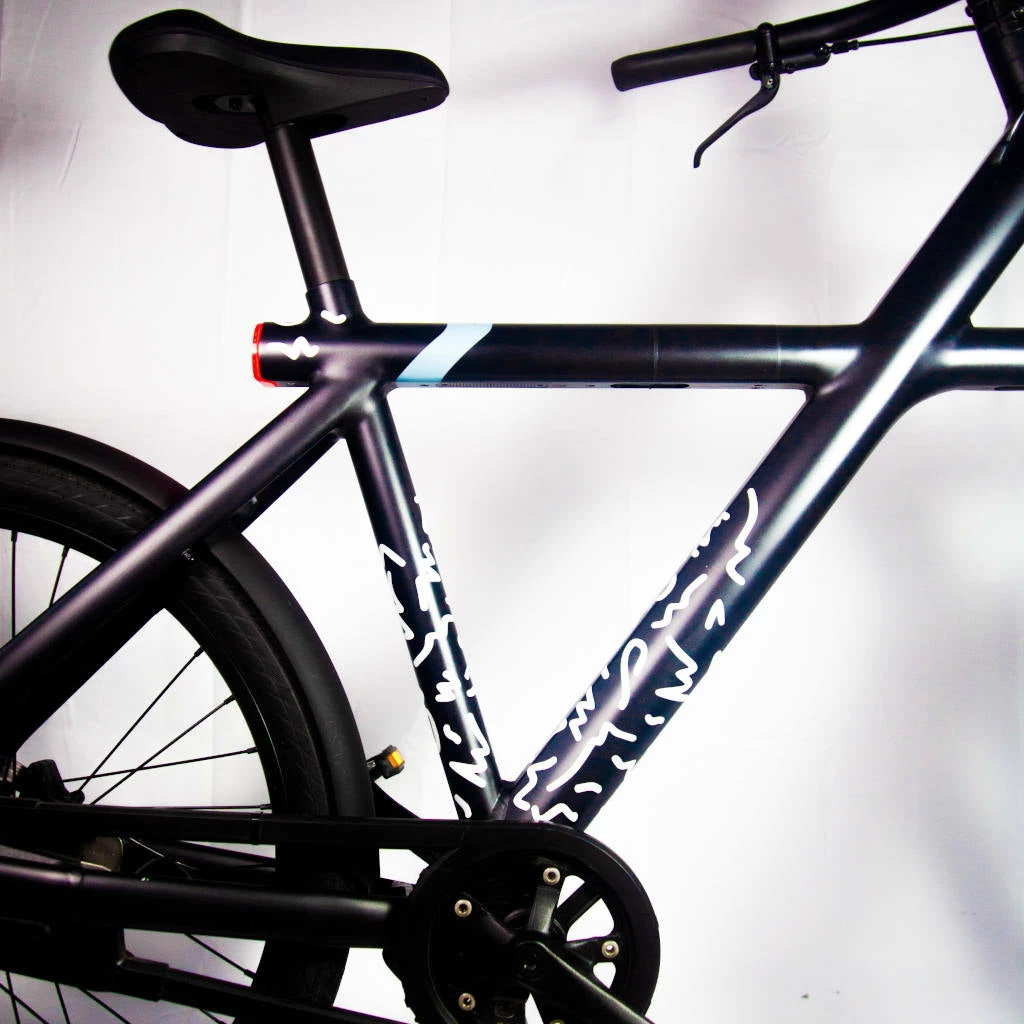 Stickers Réfléchissants Pour Cadre De Vélo Motif Louvre Will B – Image 4