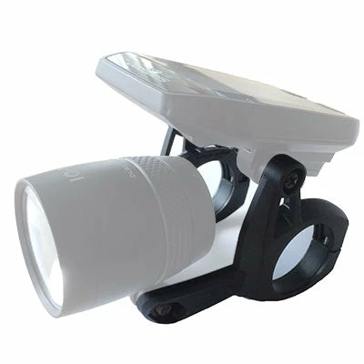 Busch-mueller Support Lampe Busch Muller Sur Guidon Compatible Display Shimano
