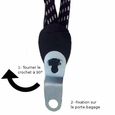 Maxxus Tendeur Double Crochets Pour Porte Bagage De Vélo – Image 2