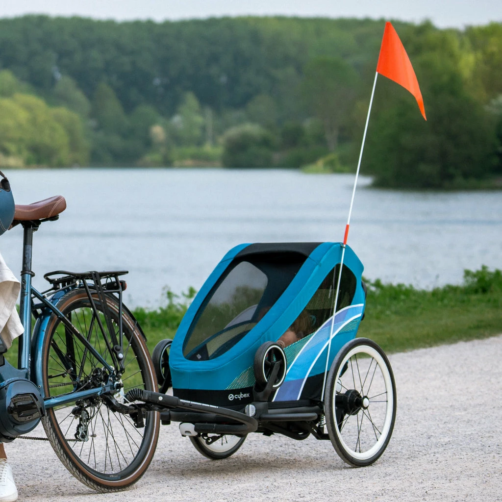 Remorque Vélo Enfant Convertible Poussette Cybex Zeno Bike – Image 5